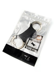 Mister B Cuffs - Double Lock Rigid Steel Politiehandboeien-Erotiekvoordeel.nl