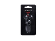 Virgite - Mini Vibrator Met Twee Clitoris Antennes - Zwart-Erotiekvoordeel.nl
