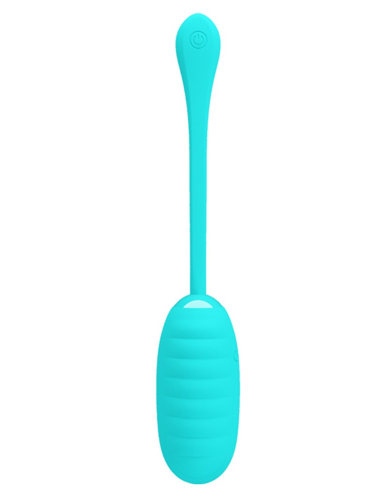 Pretty Love - Kirk - Vibrerend Eitje - Turquoise-Erotiekvoordeel.nl