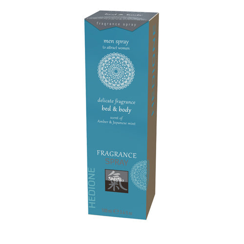 Feromonen Bed & Body Spray Voor Mannen - Amber & Japanse Mint-Erotiekvoordeel.nl
