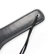 Smart Moves - Ovalen Paddle met Studs - 30 cm - Zwart-Erotiekvoordeel.nl