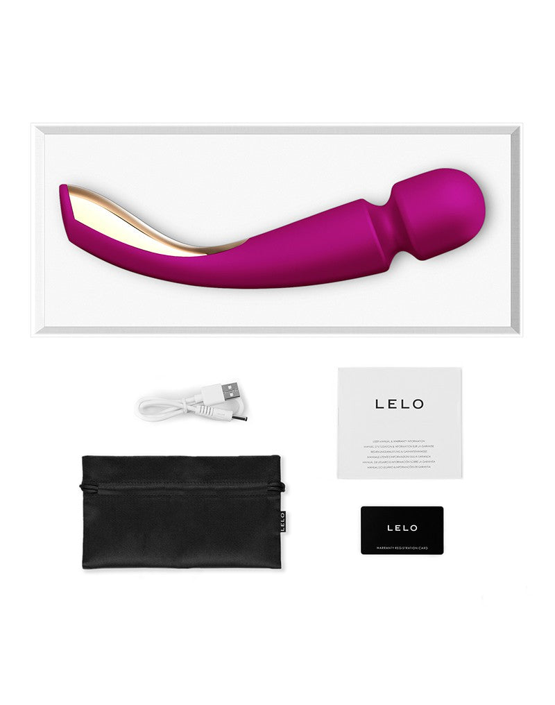 LELO - Smart Wand Medium - Wand Vibrator - Roze-Erotiekvoordeel.nl