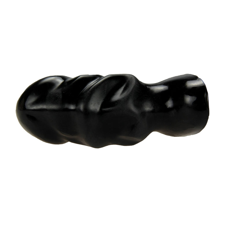 Being Fetish – TPR Dildo - 10,2 cm - Zwart-Erotiekvoordeel.nl
