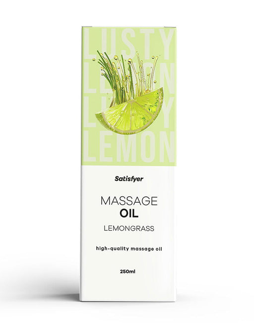Satisfyer - Massageolie - Lemongrass - 250 ml-Erotiekvoordeel.nl