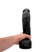 HUNG System - Jay - Dildo - Met Vac-U-Lock - Large - Zwart-Erotiekvoordeel.nl