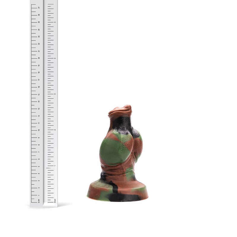 Kiotos Revolt - Dildo Fantasie - Green Army - Nr. 03 - Medium - 13,5 x 7 cm-Erotiekvoordeel.nl