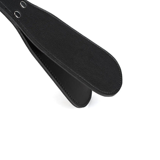 Liebe Seele - Black Bond - Bonded Leren Paddle - Eco-vriendelijk - Zwart-Erotiekvoordeel.nl