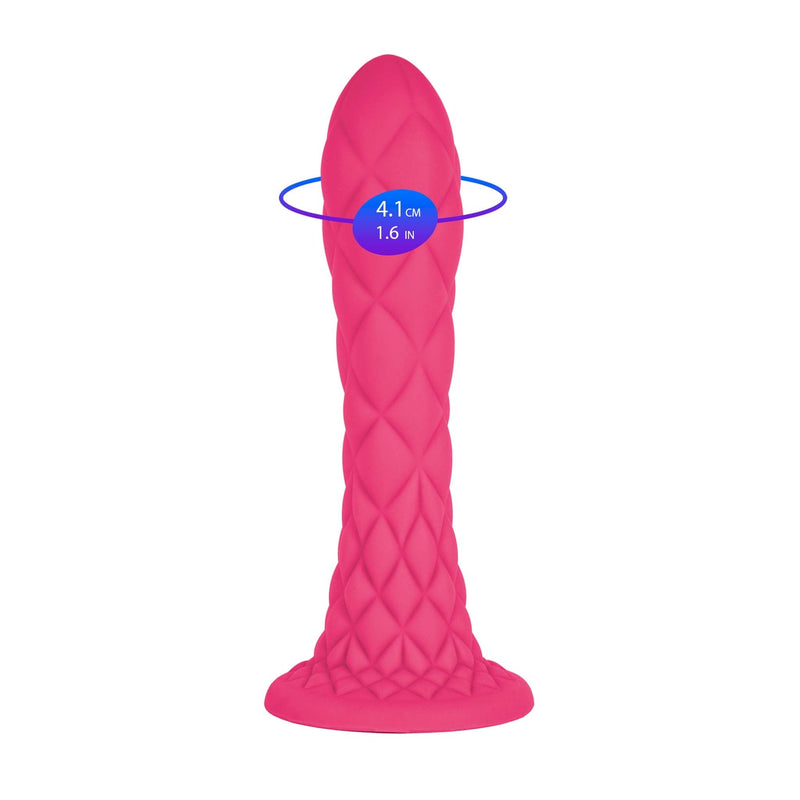 SILEXD - Dreamy - Dual Density Siliconen Dildo - 18.5 cm - Dieproze-Erotiekvoordeel.nl
