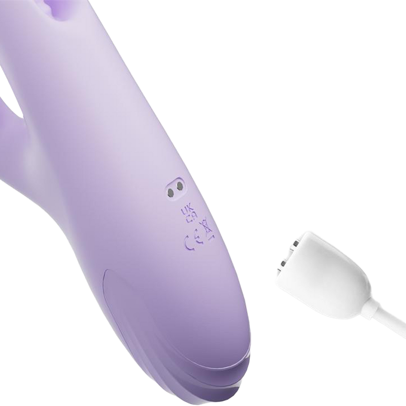 IY - Annia 3 - G-spot Vibrator met Vingerbeweging - Lila-Erotiekvoordeel.nl