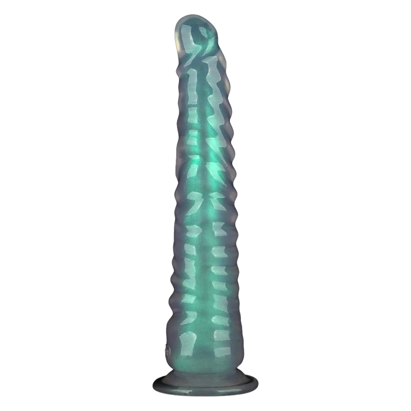 LoveToy - Opal Pearl Sheen - Gote Dildo - 32,5 cm – Groen-Erotiekvoordeel.nl