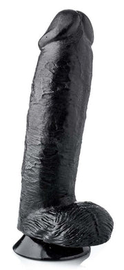 Gangbangster - Super Marvin - Dildo - 26 x 7,6 cm - PVC - Zwart-Erotiekvoordeel.nl