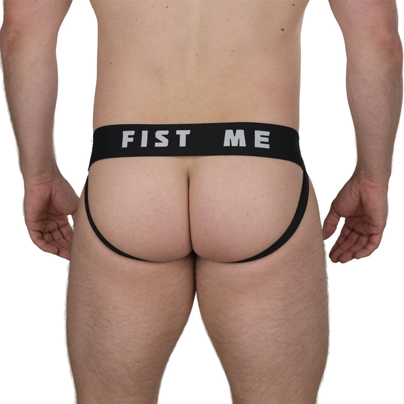 Fist Club - Fist me - Retro Jockstrap - Zwart