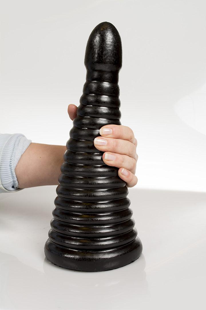 Dinoo - Xiong - Anaal Dildo - 29,5 x 11,6 cm - Zwart-Erotiekvoordeel.nl