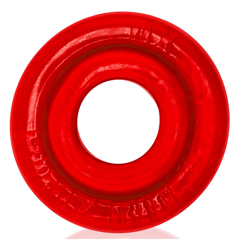 Oxballs - Rimz Big Softlips - Siliconen/TPR Cockring - Rood-Erotiekvoordeel.nl