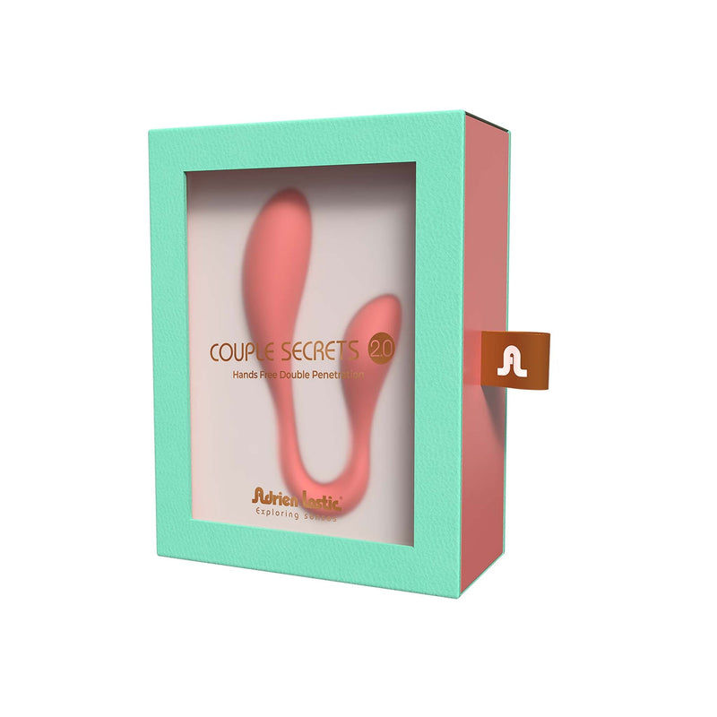 Adrien Lastic - Couple Secrets II - Partner Vibrator - Met App Control - Roze-Erotiekvoordeel.nl