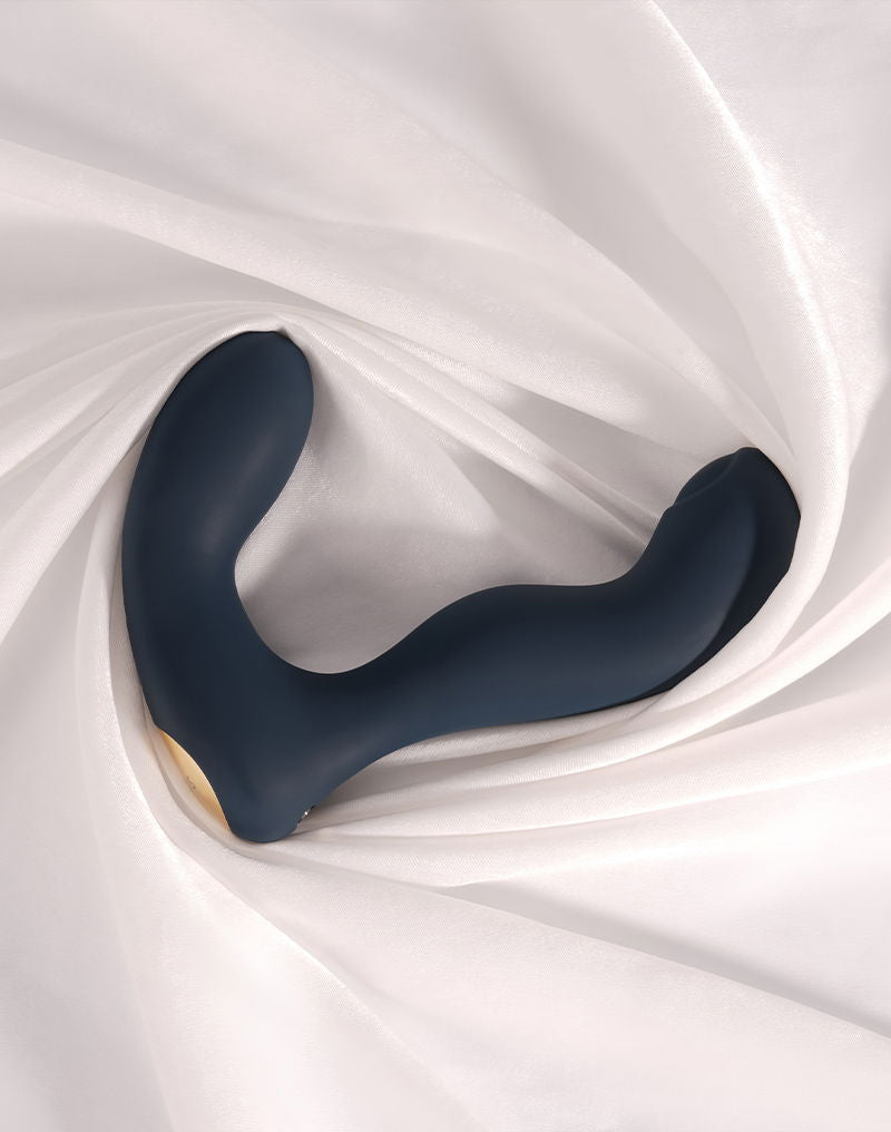 Svakom - Iker Neo - Perineum & Prostaat Vibrator - App Control - Donkerblauw-Erotiekvoordeel.nl