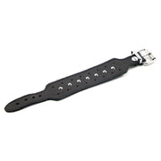 Kiotos - Leren armband Met Studs - Zwart-Erotiekvoordeel.nl