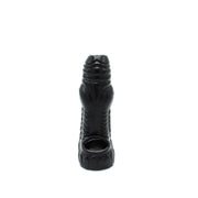 Kiotos Monstar 05 - Penis Sleeve - Penisverlenging - Met Ball Stretcher Opening - Diameter Ø 50 mm - Siliconen - Zwart-Erotiekvoordeel.nl