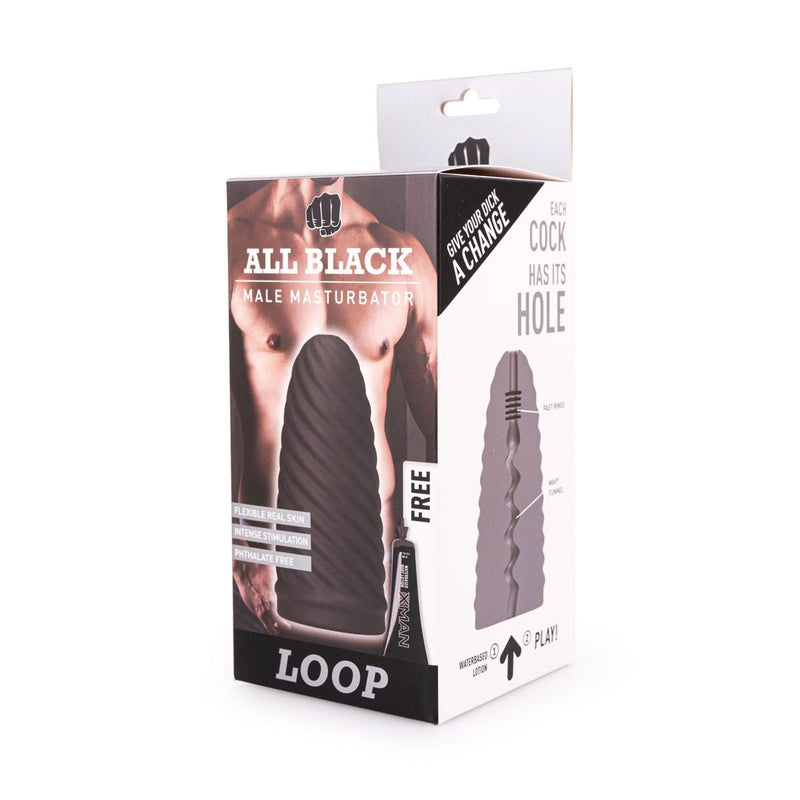 All Black - Masturbator Loop-Erotiekvoordeel.nl