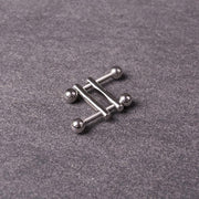 Kiotos - Verstelbare Tepelklemmen Met Balletjes - Zilver-Erotiekvoordeel.nl