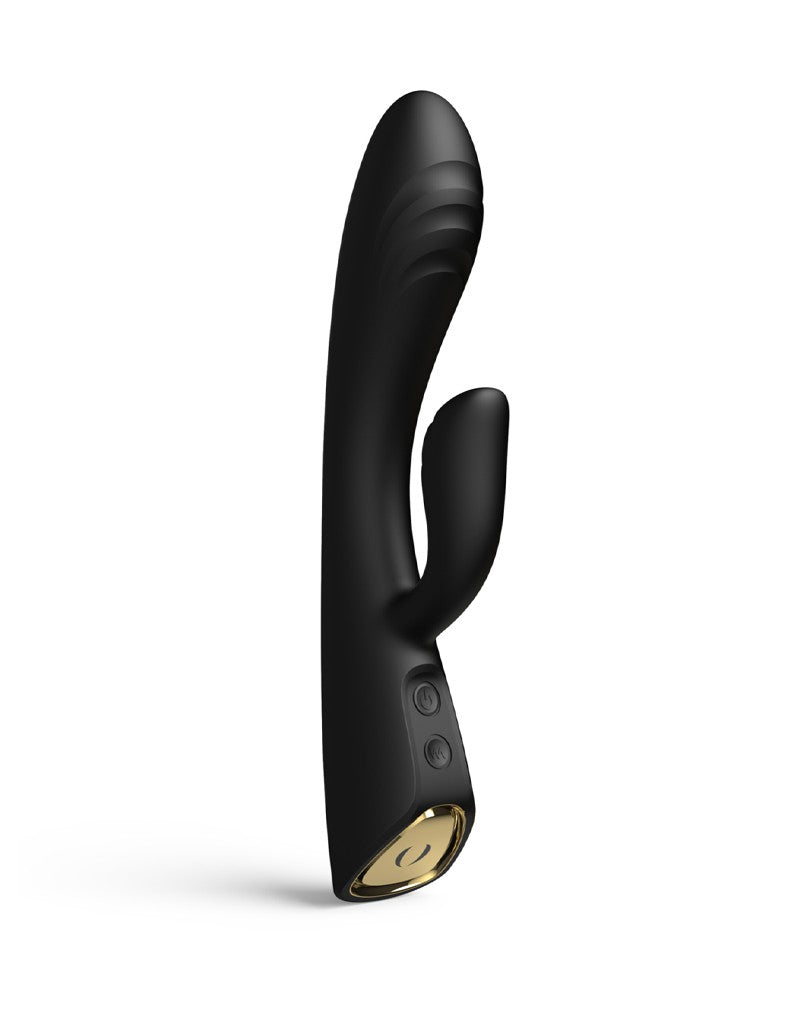Dorcel - Flexi Rabbit - Verwarmde Rabbit Vibrator - Zwart-Erotiekvoordeel.nl