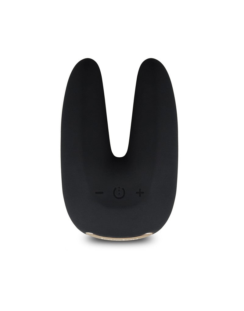 LoveToy - O-Sensual Rapture Twin - Clitoris of Tepel Vibrator - Zwart-Erotiekvoordeel.nl