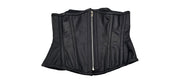 Rouge - Lederen Corset - Maat L-XL - Zwart-Erotiekvoordeel.nl