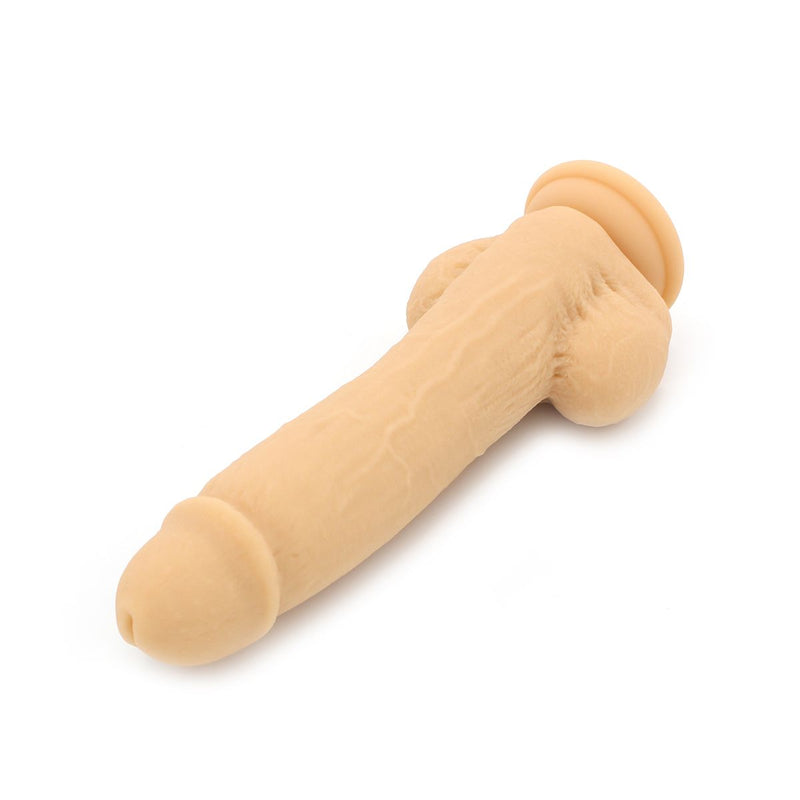 Kiotos Cox - Siliconen Dildo 23 cm x 4 cm - Lichte Huidskleur-Erotiekvoordeel.nl