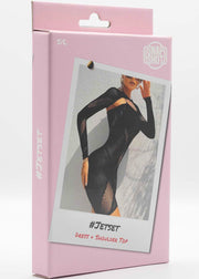 Snapshot - #jetset - Jurk & Schouder Top - One Size - Zwart-Erotiekvoordeel.nl