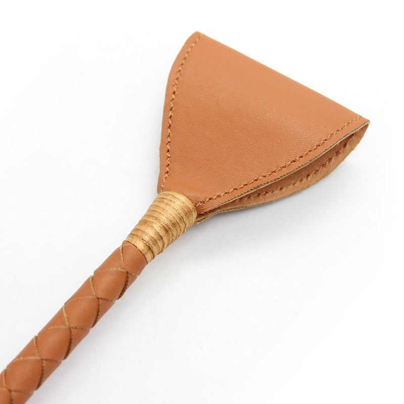 Smart Moves - Rijzweepje - Brede Tip - 67 cm - Bruin-Erotiekvoordeel.nl