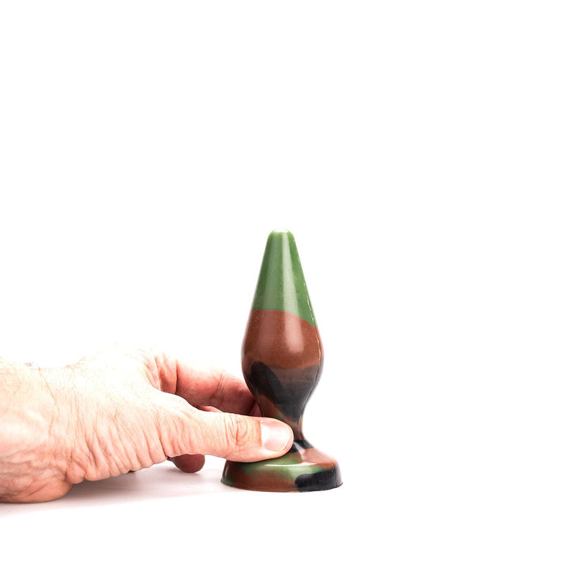 Kiotos Revolt - Buttplug Fantasie - Green Army - Nr. 24 - Medium - 14,5 x 4,5 cm-Erotiekvoordeel.nl