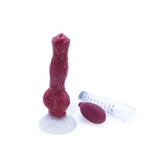 Kiotos Monstar - Squirting Dildo Beast No. 64 - 21 x 4 cm - Rood/Wit-Erotiekvoordeel.nl