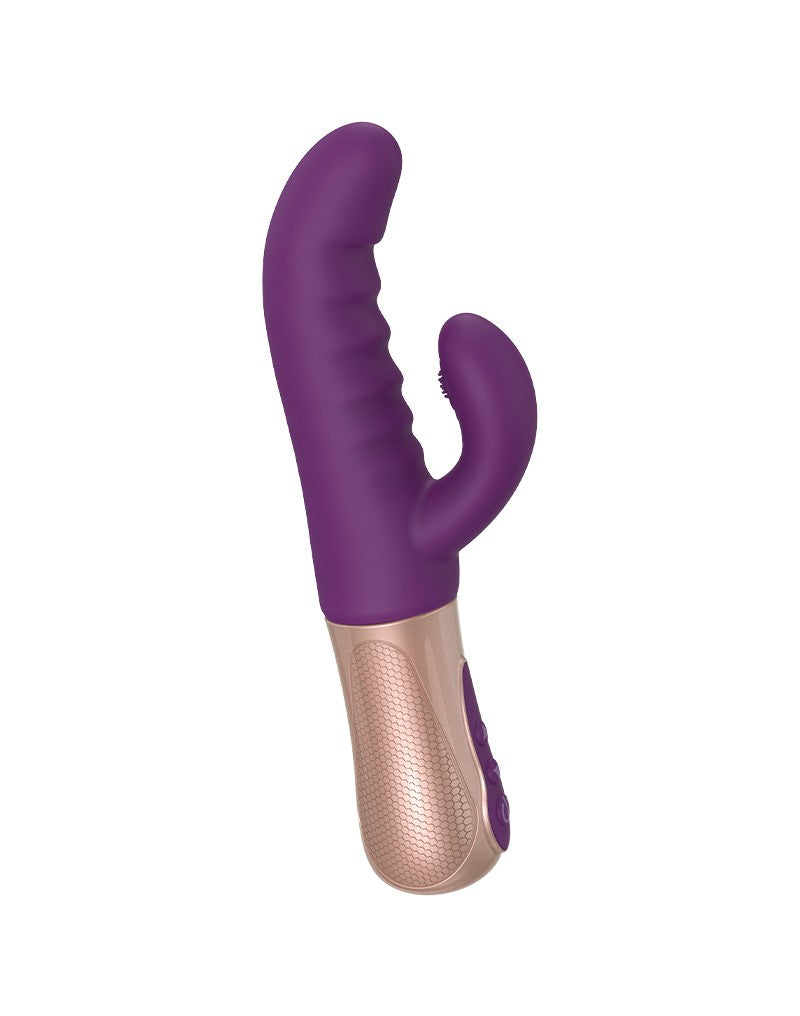 Love to Love - Sassy Bunny - Rabbit Vibrator met Tapping Functie - Paars-Erotiekvoordeel.nl