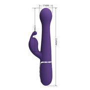 Pretty Love - Dejon - Rabbit Vibrator - Paars-Erotiekvoordeel.nl