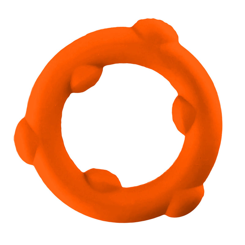 Oxballs - Spinner - Siliconen Cockring - Oranje-Erotiekvoordeel.nl