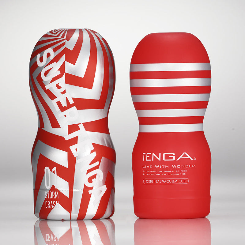 Tenga - Super Tenga Storm Crash - Masturbator-Erotiekvoordeel.nl