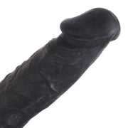 Kiotos Cox - Dildo 18 x 4 cm - Zwart-Erotiekvoordeel.nl