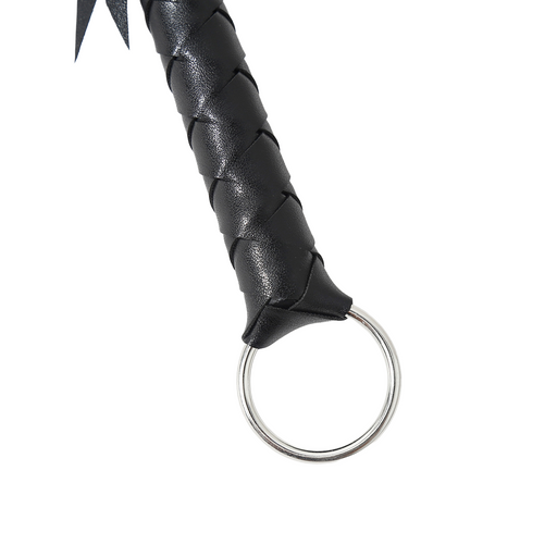 Smart Moves - Flogger met Deco - 45 cm - Zwart-Erotiekvoordeel.nl