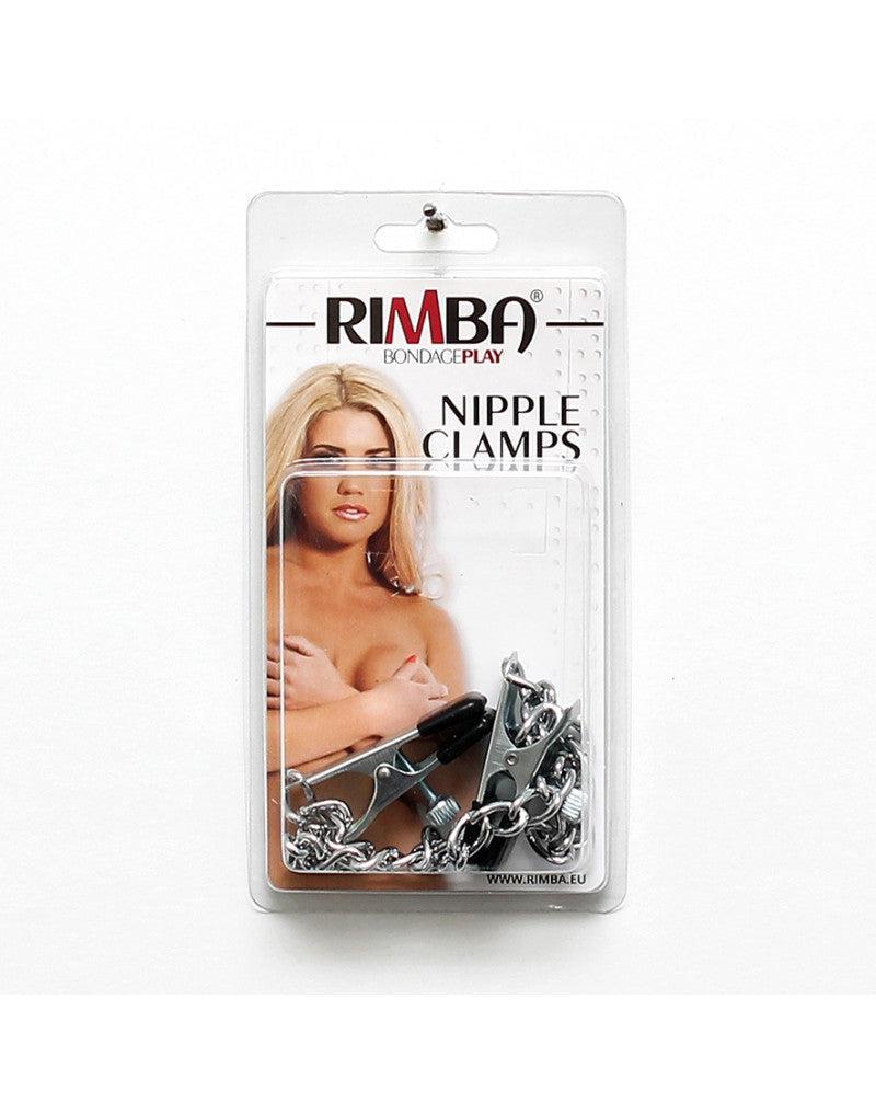 Rimba - Verstelbare Tepelklemmen Met Ketting - Large-Erotiekvoordeel.nl