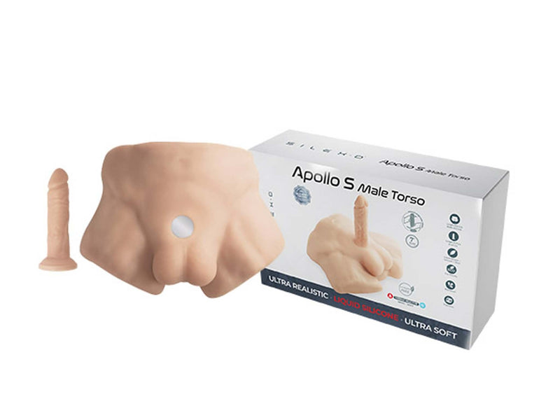 SILEXD - Apollo S - Mannelijke Torso met Realistische Penis-Erotiekvoordeel.nl