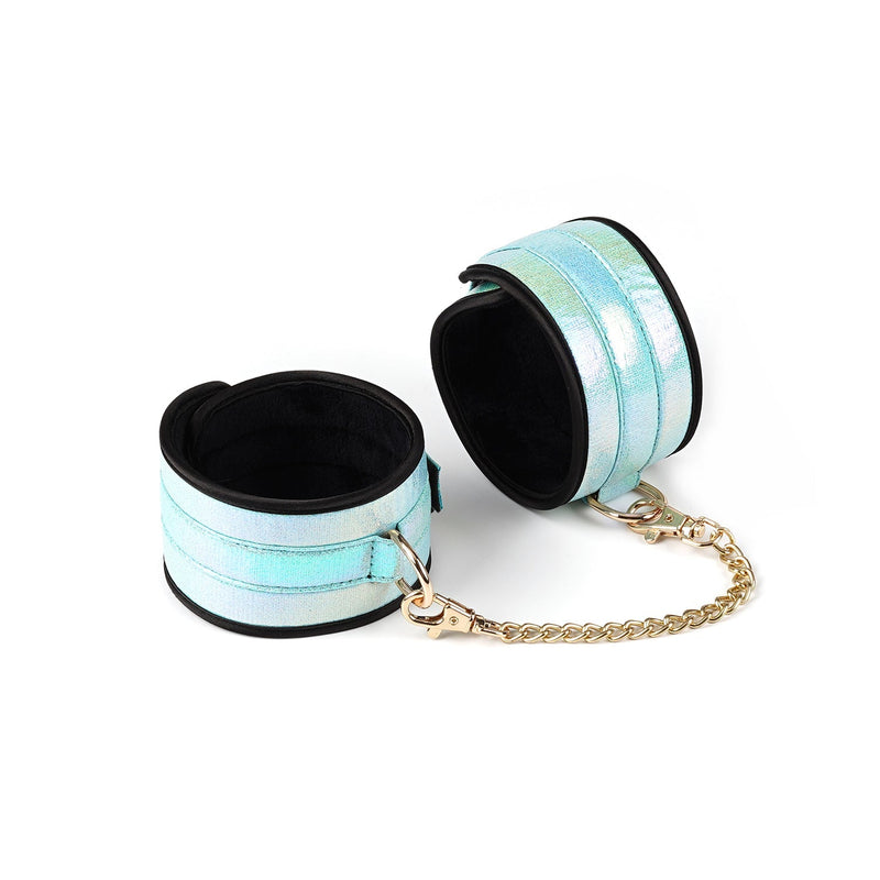Liebe Seele - Vivid Sakura Bondageset Boeienset Compleet - Lichtblauw Parelmoer Glans - bijzonder En exclusief-Erotiekvoordeel.nl