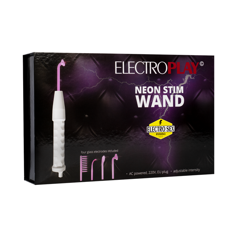 Rimba Electroplay - Neon Wand met Opzet Elektroden - 220 Volt EU-Erotiekvoordeel.nl
