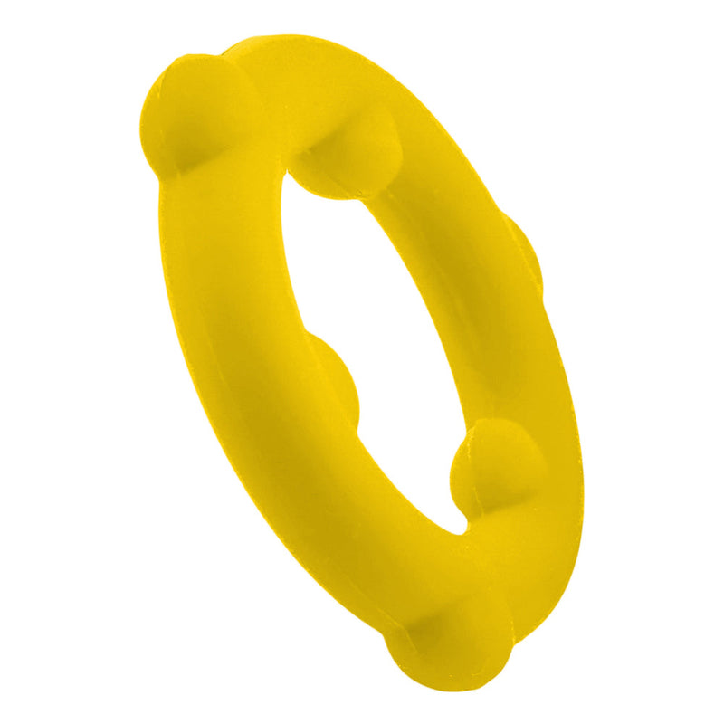 Oxballs - Spinner - Siliconen Cockring - Geel-Erotiekvoordeel.nl