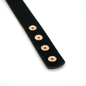 Liebe Seele - Rose Gold Memory - Exclusieve Smalle collar Met Tepelklemmen - Rosé Goud-Erotiekvoordeel.nl