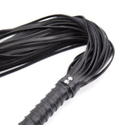 Smart Moves - PVC Flogger - 62 cm - Zwart-Erotiekvoordeel.nl