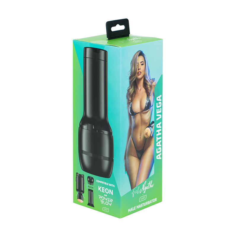 Kiiroo - Feelstar Stroker - Pornstar Masturbator - Agatha Vega - Ook te gebruiken met de Keon of Powerblow-Erotiekvoordeel.nl