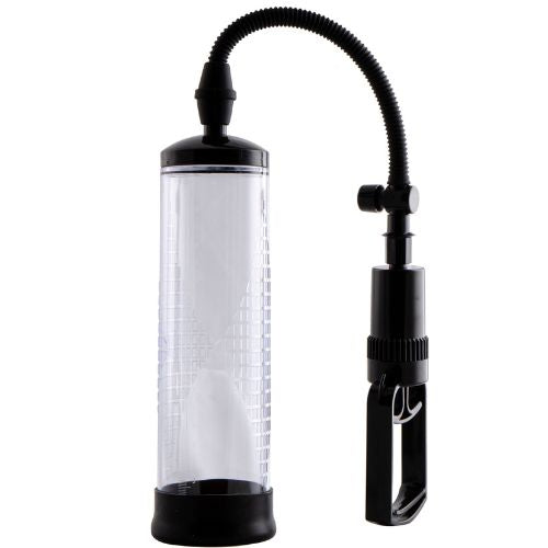 Penis Pomp Vibrerend - 25 cm - Zwart-Erotiekvoordeel.nl