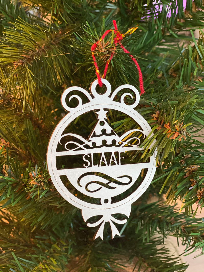 BDSM Kersthanger - Kerstbal "slaaf"-Erotiekvoordeel.nl