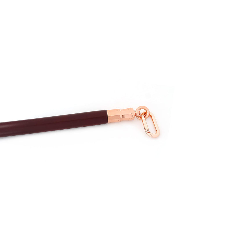Liebe Seele - Wine Red - Spreidstang Met Leer Bekleed - exclusief En Luxe ontwerp - wijnrood-Erotiekvoordeel.nl