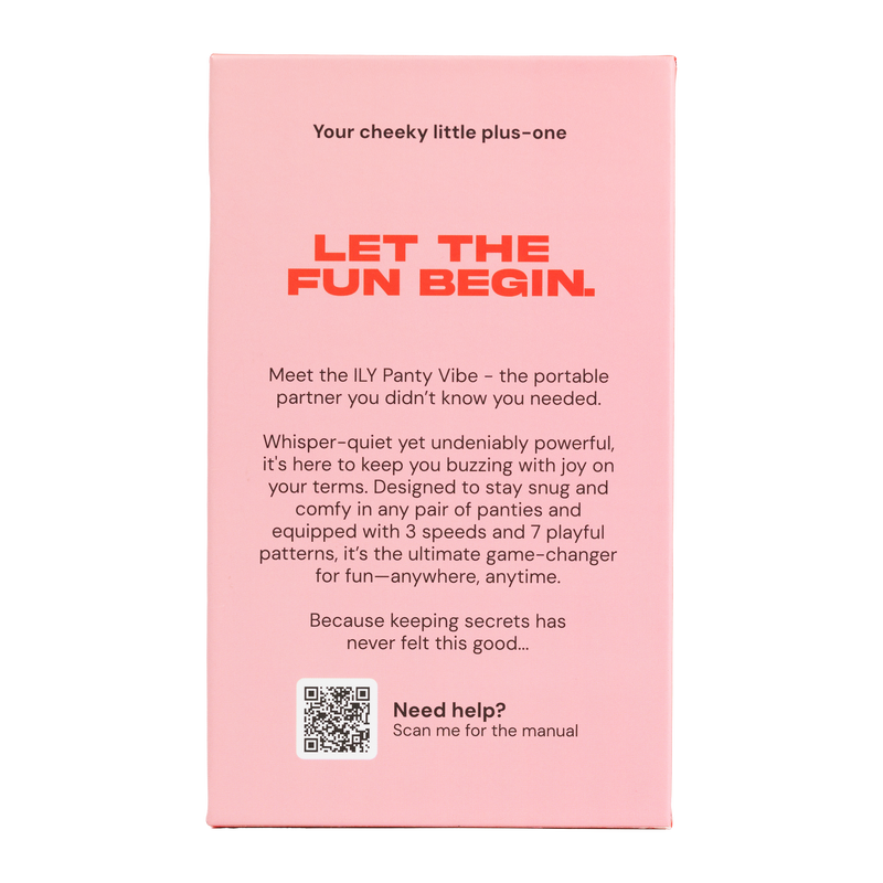 ILY - The Panty Vibe - Pantyvibrator met Afstandsbediening - Roze-Erotiekvoordeel.nl